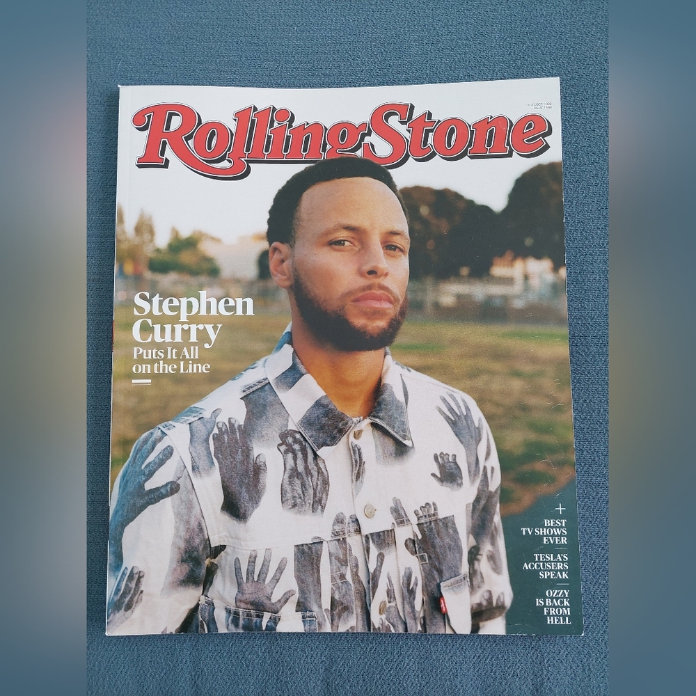 Rolling Stone Magazine, Stephen Curry, Best TV Shows, October 2022, Issue 1368